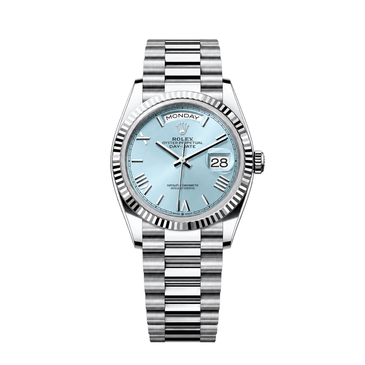 Rolex Day-Date 36 in platinum